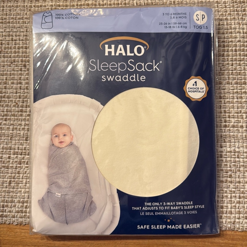 Halo sleep sack swaddle size small
